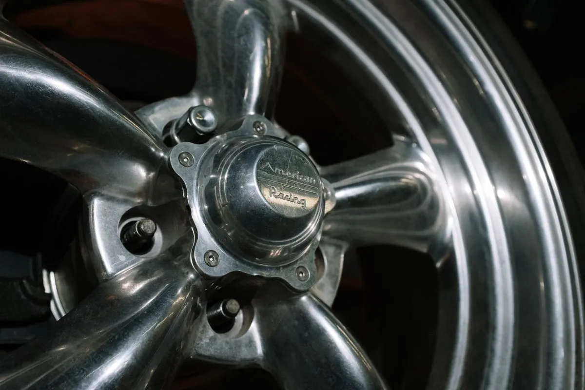 Polished alloy wheel, serving Bickenhill drivers