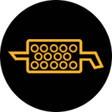 DPF warning light